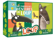 Coffret Mes fabuleuses aventures de Loup. Avec 1 peluche - Lallemand Orianne ; Thuillier Eléonore