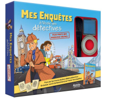 Mes enquêtes à l'école des détectives : Plus forts que Sherlock Holmes ! Spécial empreintes. Avec le - Trédez Emmanuel ; Tayal Amit