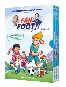 Fan de foot : Tricheur ! ; Trop d'chance ! ; L'attaquant-surprise. Coffret en 3 volumes - Simard Eric ; Friha Karim ; Le Sommer Eugénie ; Gi