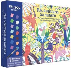Mon coffret d'artiste - Mes 4 peintures au numéro : Merveilleuse nature - McGloin Paula