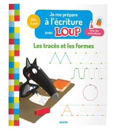 Je me prépare à l'écriture avec Loup. Les tracés et les formes. Avec des autocollants - Lallemand Orianne ; Thuillier Eléonore