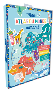 Mon atlas du monde aimanté. Avec 1 poster magnétique, 80 aimants et 1 livre A la découverte du monde - Billioud Jean-Michel ; Taylor Nadia