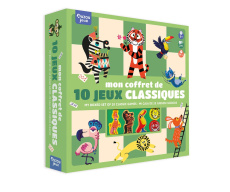 MON COFFRET DE 10 JEUX CLASSIQUES - COLLECTIF