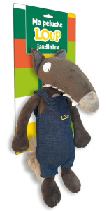MA PELUCHE LOUP JARDINIER - JOUET - LALLEMAND/THUILLIER