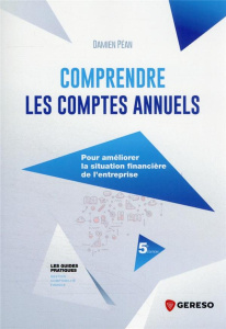 Comprendre les comptes annuels. Pour améliorer la situation financière de l'entreprise, 5e édition - Péan Damien