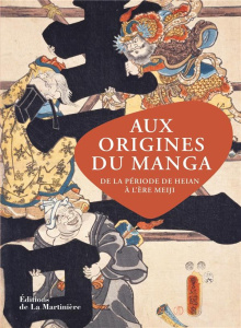 Aux origines du manga. De la période de Heian à l'ère Meiji, Edition bilingue français-japonais - Shimizu Isao ; Corre Samuel ; Cornu Jean-François