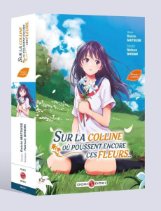 Sur la colline où poussent encore ces fleurs... Tomes 1 et 2 : Histoire complète. Pack en 2 volumes - Shiomi Natsue ; Matsuse Daichi ; Delage Arnaud