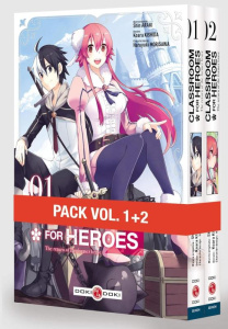 Classroom For Heroes - Pack 2 tomes pour le prix de 1 : Tomes 1 et 2 - Araki Shin ; Kishida Koara ; Morisawa Haruyuki ; G