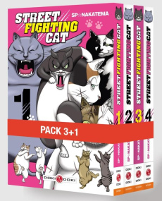 Street Fighting Cat - Pack série complète 4 tomes pour le prix de 3 - SP Nakatema