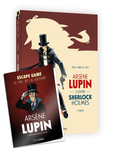 Arsène Lupin : Arsène Lupin contre Sherlock Holmes Tome 1 - Avec l'escape game offert - Félix Jérôme ; Janolle Alain ; Delf