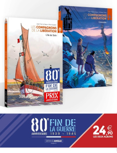 Les Compagnons de la Libération : 80e anniversaire fin de la guerre, 1939-1945. Pack en 2 volumes : - Le Naour Jean-Yves ; Tarral Philippe ; Goepfert Br