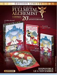 FULLMETAL ALCHEMIST - COFFRET 20E ANNIVERSAIRE - ARAKAWA HIROMU