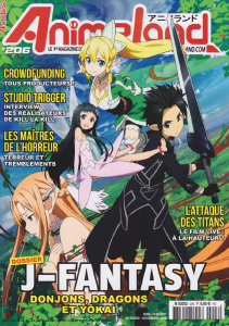 Animeland/206/J-Fantasy / Septembre octobre 2015 - Collectif