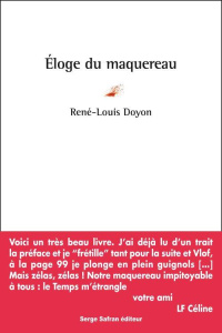 Eloge du maquereau - Doyon René-Louis