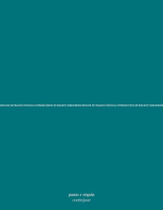 Skyline. Edition bilingue français-anglais - Fontana Franco ; Gernsheim Helmut