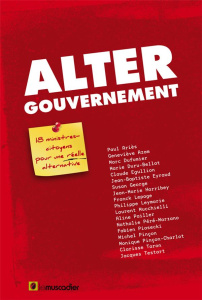 Altergouvernement. 18 ministres citoyens pour une réelle alternative - ARIES/AZAM/DUFUMIER/