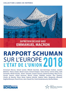 Etat de l'union 2018 rapport schuman sur l'europe - Chopin Thierry