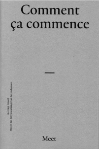 Comment ça commence - Berrada Mohammed ; Blas de Roblès Jean-Marie ; Cha