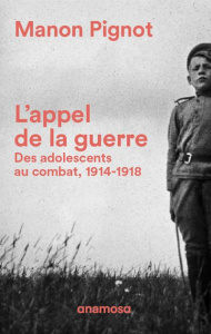 L'appel de la guerre. Des adolescents au combat, 1914-1918 - Pignot Manon