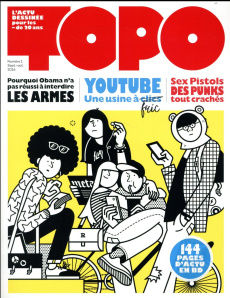 Topo N° 1, septembre-octobre 2016 - Ayroles François - Le Nestour Claire - Méron Matth