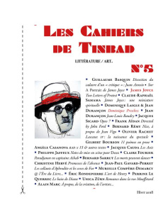 Les Cahiers de Tinbad N° 5 - COLLECTIF