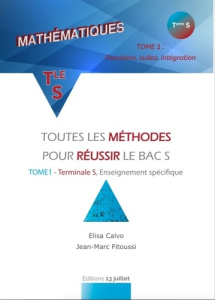 Maths Tle S. Toutes les méthodes pour réussir le bac S, tome 1 - Calvo Elisa - Fitoussi Jean-Marc