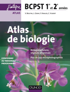 Atlas de biologie BCPST 1re et 2ème années - Collectif