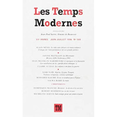 Les Temps Modernes/588/Les Temps Modernes Tome 588 - Collectif d'auteurs