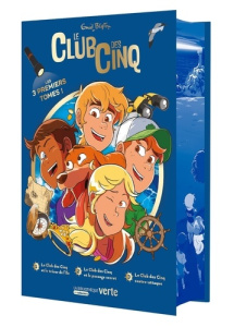 Le Club des Cinq Tomes 1 à 3 : Tome 1, Le Club des Cinq et le trésor de l'île ; Tome 2, Le Club des - Blyton Enid ; Estèves Anne-Laure