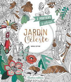 Jardin céleste. 2 posters à colorier - Zottino Marica