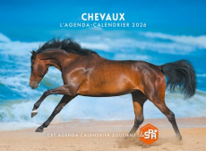L'agenda-calendrier Chevaux. Edition 2026 - COLLECTIF