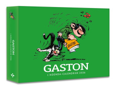 L'agenda-calendrier Gaston. Edition 2026 - COLLECTIF