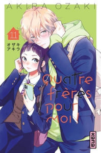 Quatre frères pour moi ! Tome 11 - Ozaki Akira