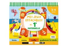 Mes jeux effaçables de 1re Maternelle - Alcouffe Christine ; Carrion Laura ; Guivarc'h Clé