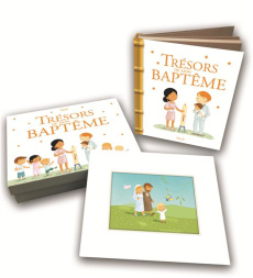 Trésors de mon baptême. Contient : 1 illustration encadrée - Amiot Karine-Marie ; Brunelet Madeleine