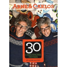 30 chaussons feutrés et leurs motifs - ARNE ET CARLOS