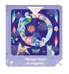 Attrape-rêves et origamis. Boîte avec accessoires - Boisson Marie-Rose