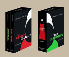 La Servante écarlate ; Les Testaments. Coffret en 2 volumes, avec 1 affiche et 6 cartes postales - Atwood Margaret ; Albaret-Maatsch Michèle