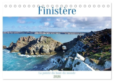 FINISTERE LA POINTE DU BOUT DU MONDE (CALENDRIER DE BUREAU 2026 DIN A5 VERTICAL), CALVENDO CALENDRIE - AUPEIX JEROME