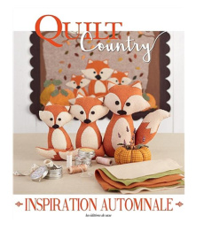 Quilt Country N° 62 : Inspiration automnale - Barbecot Didier