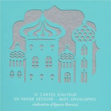 12 cartes d'auteur en papier découpé. Avec enveloppes - Baruzzi Agnese