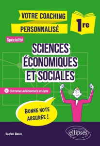 Spécialité sciences économiques et sociales 1re - Baslé Sophie