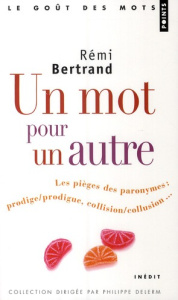 Un mot pour un autre. Les pièges des paronymes - Bertrand Rémi