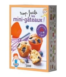 Trop facile les mini-gâteaux ! Coffret avec 6 moules de cuisson et 1 fouet - Besson Agnès ; Ferrández Candela