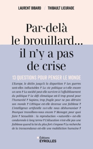 Par-delà le brouillard... il n'y a pas de crise. 13 questions pour penser le monde - Bibard Laurent ; Lieurade Thibault ; Bézard Jean-M