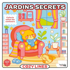Cozy Lines. Jardins secrets - Blanc Marion