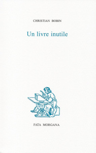 Un livre inutile - Bobin Christian
