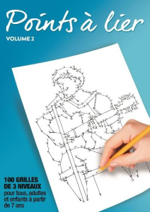 Points à lier. 100 grilles - 3 niveaux - BROZINSKA ANASTASIIA