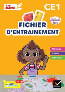 Mathématiques CE1 Cap Maths. Pack en 2 volumes : Fichier nombres et calculs cahier de géométrie-me - Charnay Roland ; Anselmo Bernard ; Combier Georges