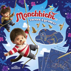 Cartes à gratter Monchhichi. 10 cartes et 1 bâtonnet - TECHNICOLOR ANIMATIO